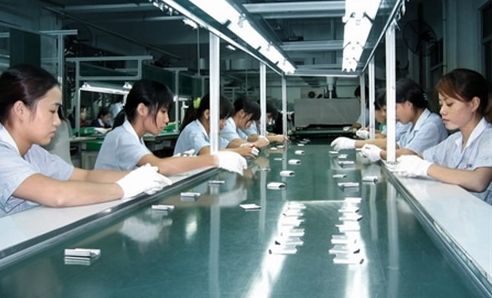 全檢流水線
